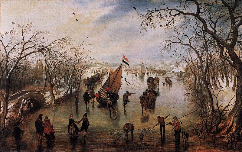 Adriaen Pietersz Vande Venne Winter Germany oil painting art